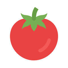Tomato Vector Illustration: Fresh, Healthy, Food, and Simple