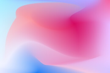 Fluid Soft Gradient in Pink and Blue