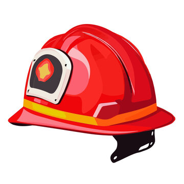Firefighter Helmet Vector