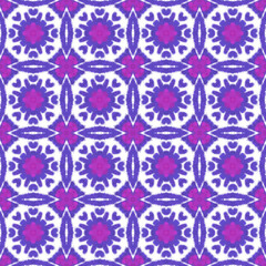 Cycle floral pattern