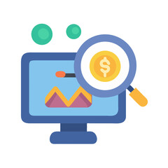 Analyzing Finance Charts: Financial Analysis and Research Illustration