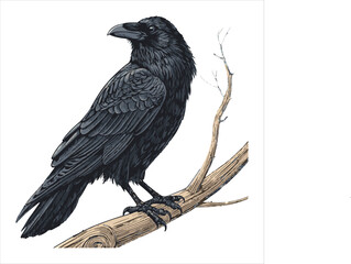 Crow Vector