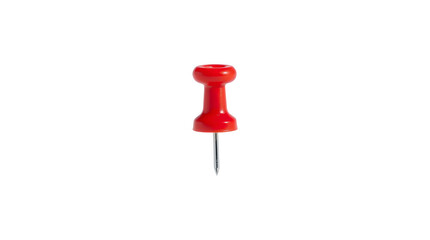 Photo of red push pin isolated on transparent background.png