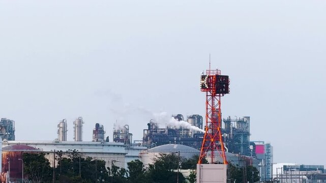 川崎港航路信号所周辺の風景