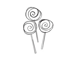 Sweet candy. Candy illustration. Cute hand drown. element for prints, cards, invitation, flyer and poster.