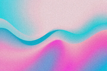 Abstract Pastel Wave Background Pink, Blue, and Teal Gradient Swirls