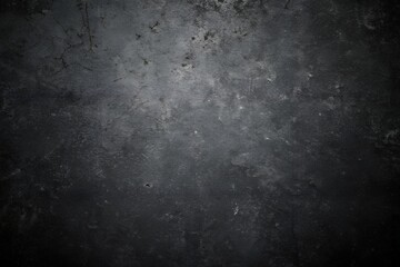 Fototapeta premium Dirty Stone Surface Covered with Scratches, Monochrome Tonality, Dark grunge texture background