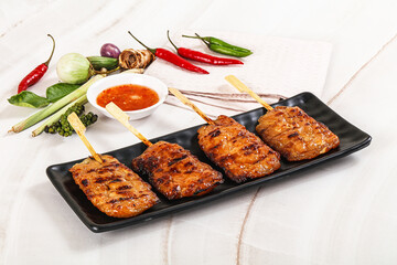 Thai Street foof pork satay
