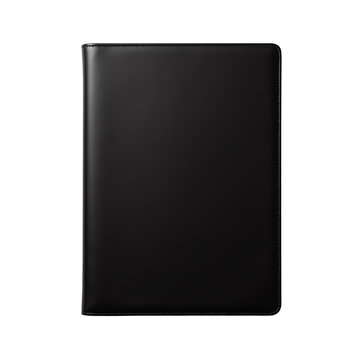 Elegant black folder for professional use.