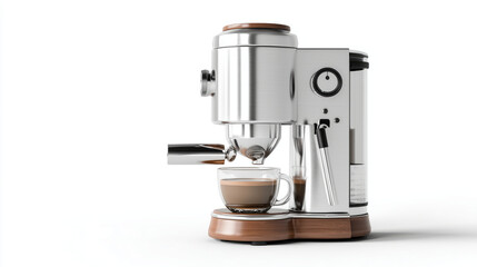 Modern coffee maker minimalist design