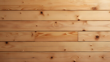 Naklejka premium Aged light cherry wood in ladder pattern, worn edges, reddish-gold patina, symmetrical texture, neutral lighting, rustic vintage aesthetic, seamless HD surface.