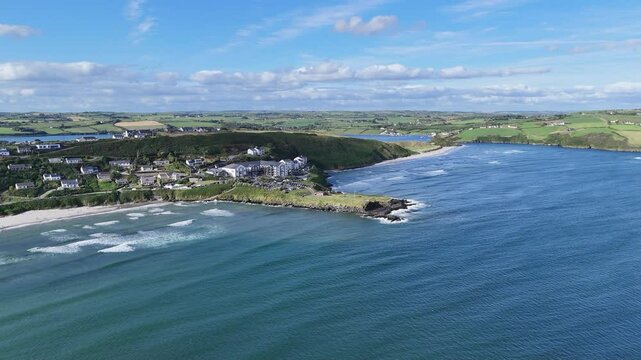 p&eacute;ninsule de Mullaghmore en Irlande en &eacute;t&eacute; 