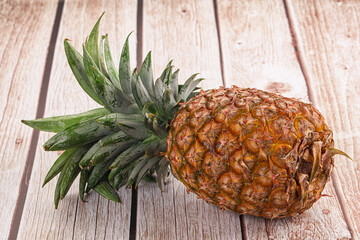Ripe sweet juicy pineapple fruit