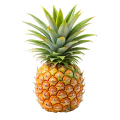 Fototapeta premium Pineapple Isolated On Transparent Background. High-Resolution Image. Pineapple PNG.