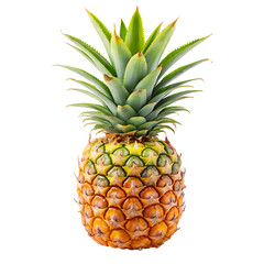 Fototapeta premium Pineapple Isolated On Transparent Background. High-Resolution Image. Pineapple PNG.