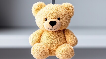 Obraz premium Hanging Plush Teddy Bear Toy.