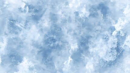 Obraz premium Digital illustration of textured blue clouds with subtle white highlights and brushstrokes.