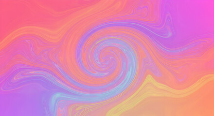Obraz premium Abstract Pastel Hues Creating a Dreamy Swirling Background with Fluid Movement