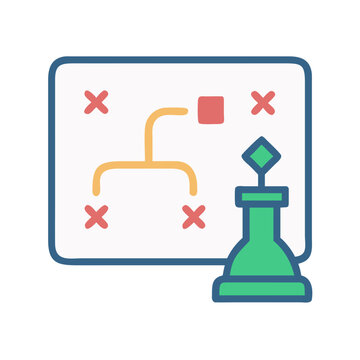 recommend clip art: Strategic planning, board game strategy and winning business