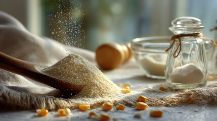 Baking ingredients preparation