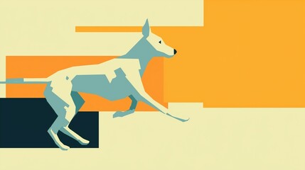 Obraz premium illustration of a dog
