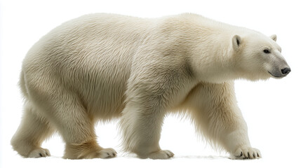 Polar bear isolated image