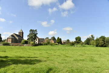 Le village de Gibecq avec son &eacute;glise (Silly)