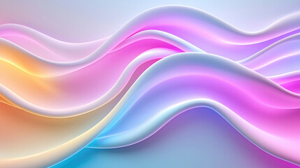 Obraz premium Abstract colorful flowing background