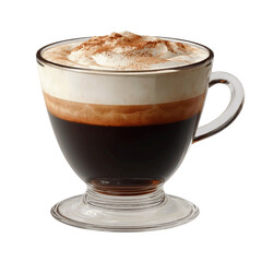 Viennese Coffee with Whipped Cream and Cinnamon