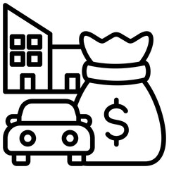 Asset Investment Icon