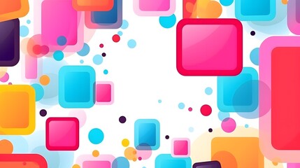 Color Square Graphic Abstract Style Background Image for Creative Designs
