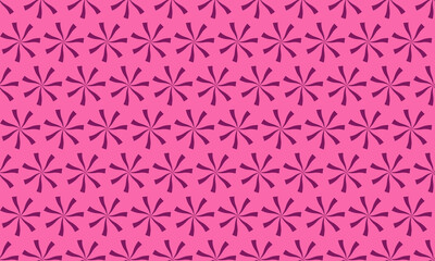 Vibrant pink and purple repeating starburst pattern.  Perfect for textile design, website backgrounds, or playful branding.