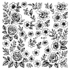 This flower image is suitable for various digital needs, including web design, promotional materials, social media, e-greeting cards, and digital decorative elements. With a transparent or neutral 