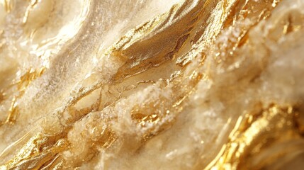 Abstract golden marble texture