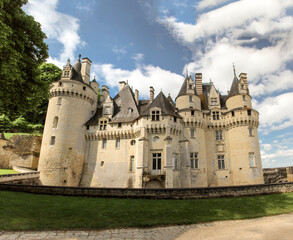 Le château d'Ussé, château de la belle au bois dormant