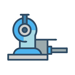 Surface Grinder Tool Icon - Precision Engineering Machine