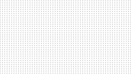 Black dots row on white paper seamless background. Minimal grid model design. Paper table template. Art & Illustration
