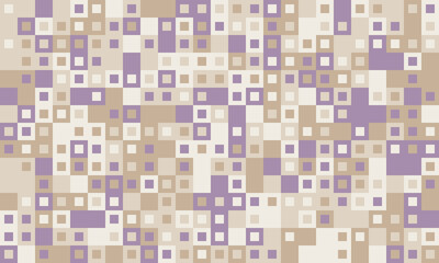 Abstract neutraltoned square pixel pattern.  Perfect for website backgrounds, textiles, or modern design projects.  Evokes feelings of calm and understated sophistication.