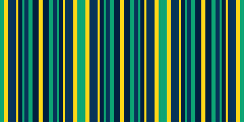 Vibrant vertical stripes in teal, gold, and navy create a dynamic, modern pattern.  Perfect for backgrounds, textiles, or website design, this image evokes energy and style.