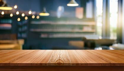 wooden table showcase