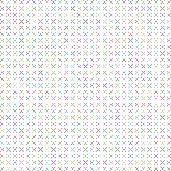 Tribal crossed lines pattern in color seamless texture