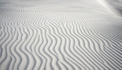 Obraz premium white sand wave pattern texture background