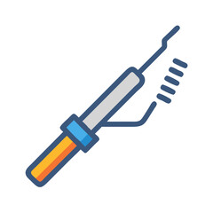 Welding Torch Icon: Construction, Metalworking, and Industrial Supply