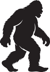Bigfoot Walking Through Forest Silhouette

Legend of the Sasquatch Vector Scene

Mysterious Bigfoot Shadow in Trees

Cryptid in the Wilderness Silhouette Art

Bigfoot Sighting Silhouette Design