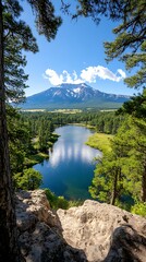 Mountain Lake Viewpoint