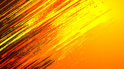 Abstract orange and yellow dynamic streaks background for website header