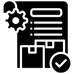 Supply Chain Plan Icon