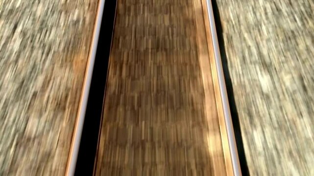 Abstract Close-Up of Textured Wooden Surfaces Converging