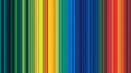 Obraz premium Colorful Vertical Rainbow Stripes Background
