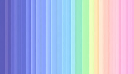Obraz premium Pastel Rainbow Vertical Stripes Background